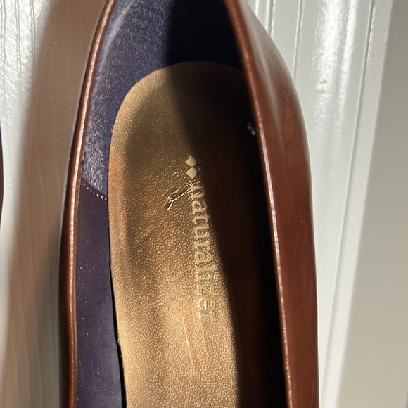 Naturalizer brown kitten heels size 8.5 - Picture 3 of 8